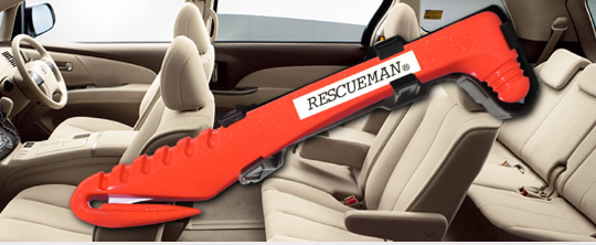 緊急脱出用ハンマー・カッター